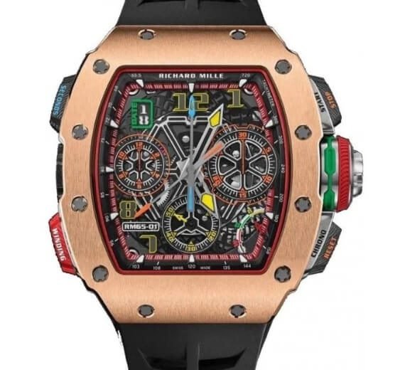 RICHARD MILLE RM 65 ROSE GOLD