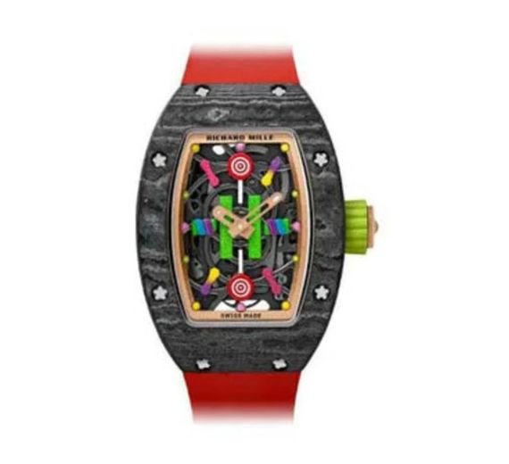 RICHARD MILLE LITCHI 45.32MM X 32.30MM CARBON TPT UNISEX WATCH