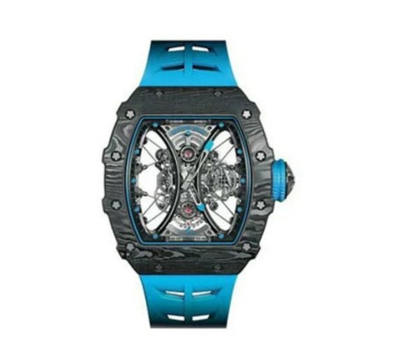 RICHARD MILLE TOURBILLON PABLO MAC DONOUGH LIMITED EDITION CARBON TPT 44.5MM X 49.94MM MENS WATCH