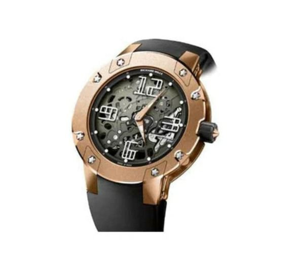 RICHARD MILLE EXTRA FLAT AUTOMATIC 18KT PINK GOLD 46 MM MEN'S WATCH