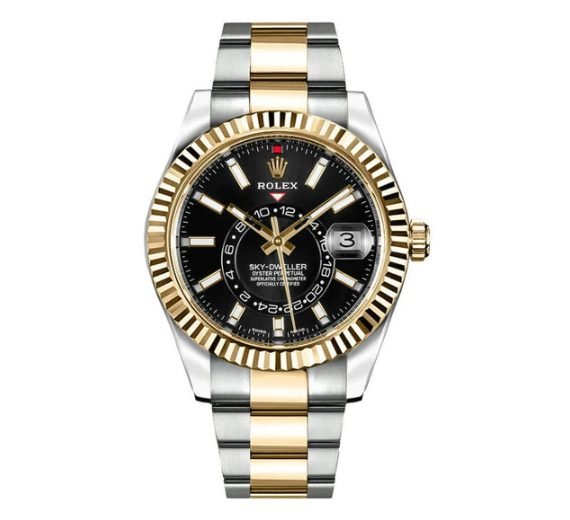 ROLEX SKY-DWELLER 18KT YELLOW GOLD 42MM