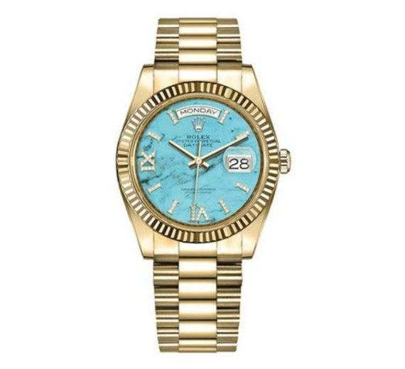 Rolex Day-Date 36 Turquoise 128238