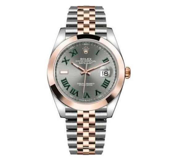 Rolex Datejust 41 Everose Gold & Steel Men's Watch 126301-0016