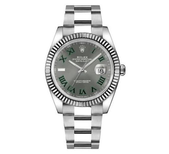 Rolex Datejust 41 Grey Dial Men's Watch 126334-0021
