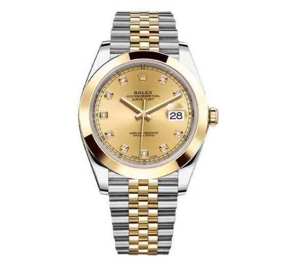 Rolex Datejust 41 Men's Gold & Stainless Steel Watch 126303