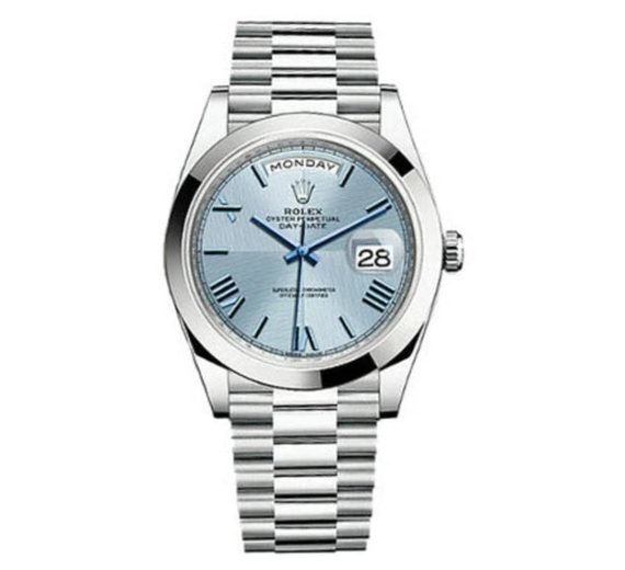 Rolex Day-Date 40 Platinum Men's Watch 228206