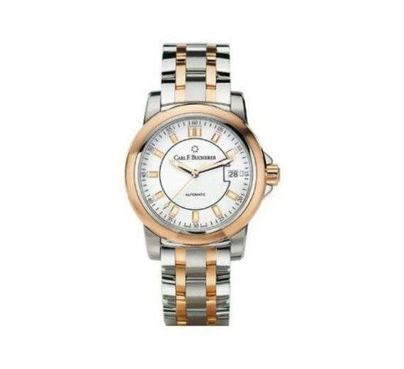 CARL F. BUCHERER PATRAVI AUTODATE 27MM STAINLESS STEEL LADIES WATCH