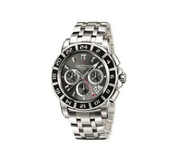 CARL F. BUCHERER PATRAVI CHRONOGRAPH 42MM STAINLESS STEEL MEN'S WATCH