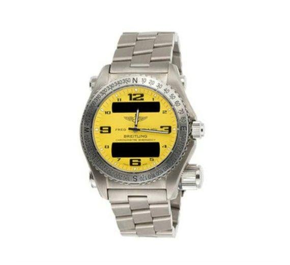 BREITLING EMERGENCY MULTIFUNCTIONAL CHRONOGRAPH MEN'S WATCH REF. E76321