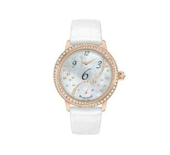 BLANCPAIN HEURE DECENTREE LADIES WATCH REF. 3650A-3754-58B