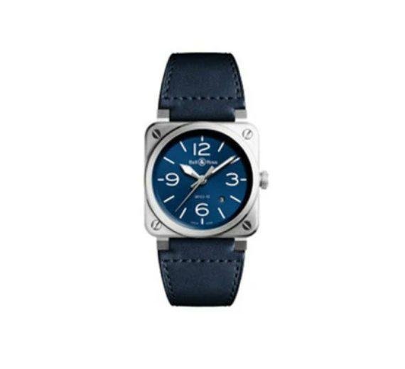 BELL & ROSS BR03-92 AUTOMATIC 42MM MEN'S WATCH REF. BR0392-BLU-STSCA