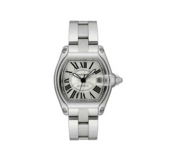CARTIER ROADSTER STAINLESS STEEL 44 X 37MM MEN'S WATCH