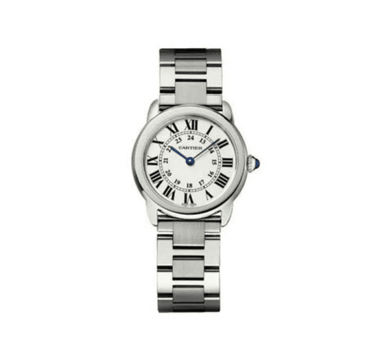 CARTIER RONDO SOLO 29.5MM STAINLESS STEEL LADIES WATCH