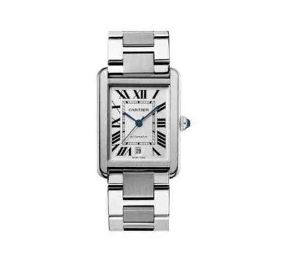 CARTIER TANK SOLO XL 31MM X 40.8MM STAINLESS STEEL LADIES WATCH