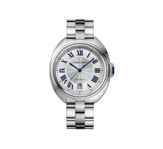 CARTIER CLE DE CARTIER STAINLESS STEEL 40MM MEN'S WATCH