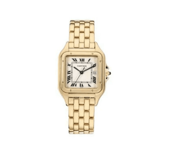 CARTIER PANTHERE 28MM 18KT YELLOW GOLD LADIES WATCH