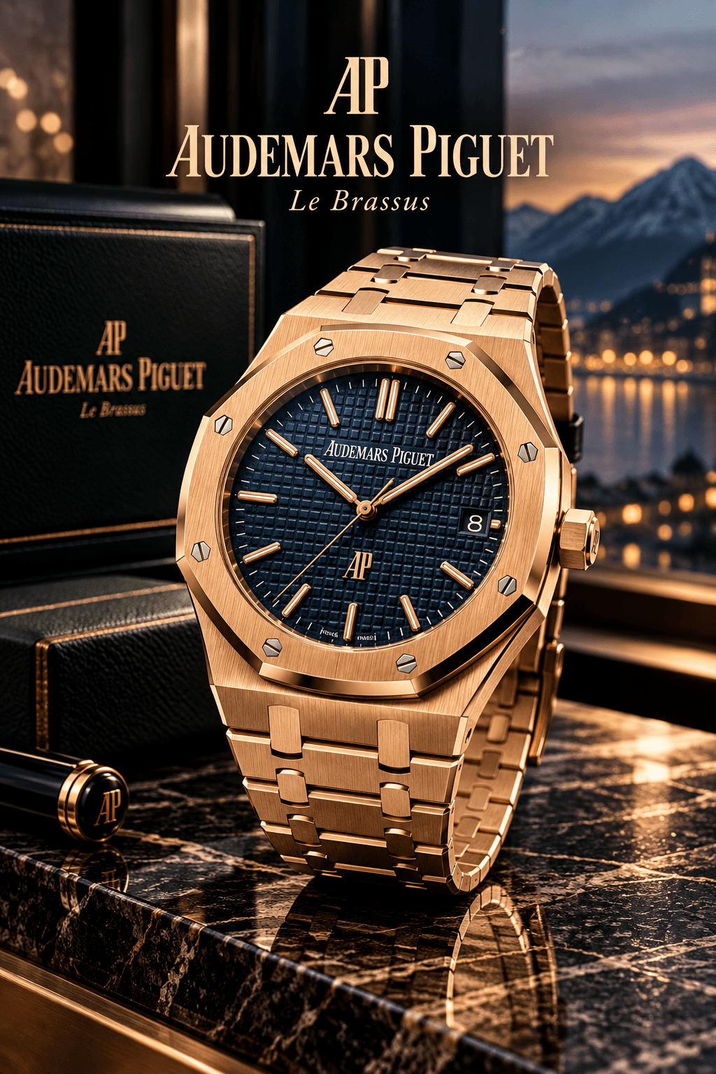 Rose Gold Royal Oak at Twilight (1)